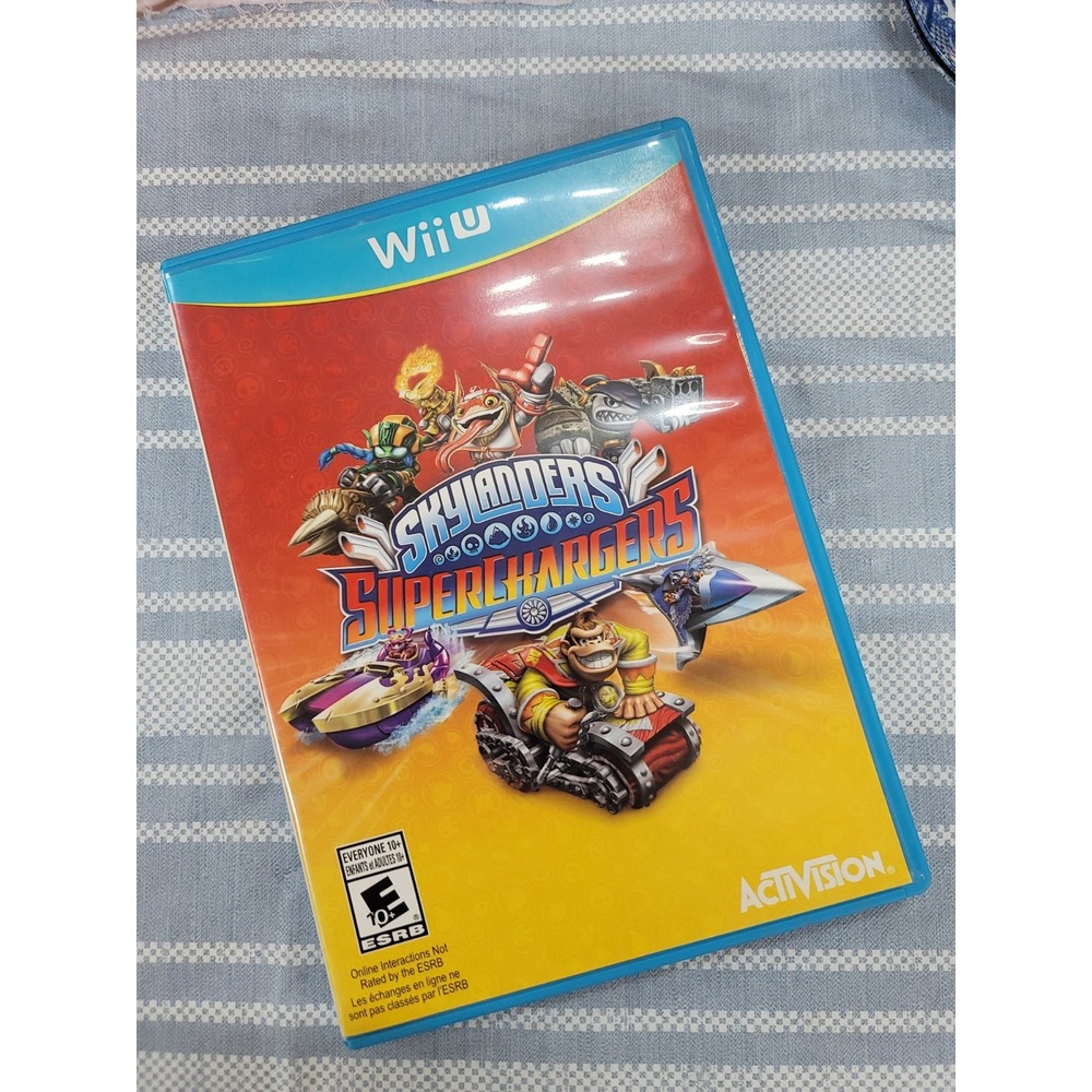 Skylanders SuperChargers (Nintendo Wii U, 2012) Game